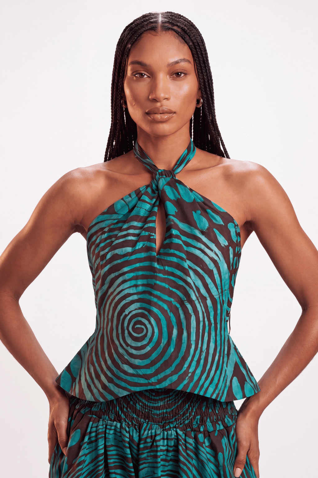 Oge Cotton Halter Top