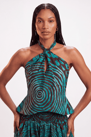 Oge Cotton Halter Top