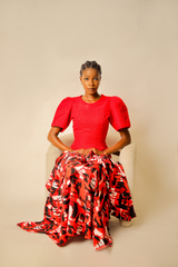 Handwoven Nigerian dress statement occasion wear ASAABA