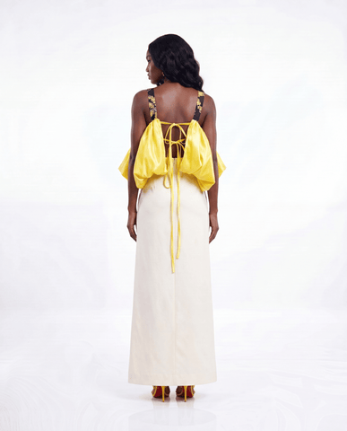 Moyin Yellow Ballon Top