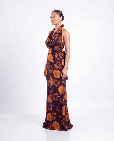 Layomi Cowlneck Dress