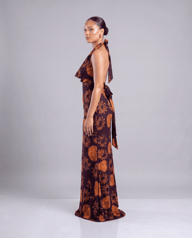 Layomi Cowlneck Dress