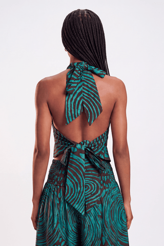 Oge Cotton Halter Top