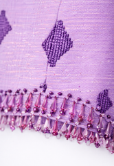 ASAABA handwoven skirt geometric motif Nigeria craftsmanship