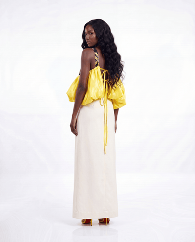 Moyin Yellow Ballon Top