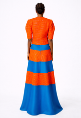 Simi Valley jacket handwoven Akwa Ocha cropped jacket ASAABA